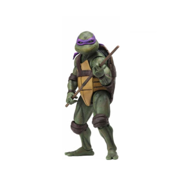 NECA Leonardo Donatello Michelangelo Raphael PVC Action Figure Toy 7 Inch no retail box - Tophatter Daily Deals