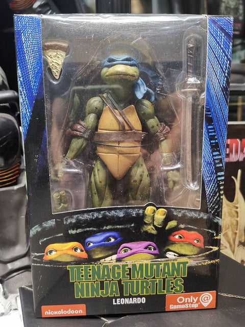 NECA Leonardo Donatello Michelangelo Raphael PVC Action Figure Toy 7 Inch with retail box 4 - Tophatter Daily Deals
