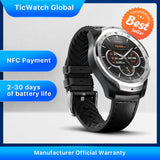 TicWatch Pro Global Version Smart Watch Wear OS by Google for iOS& Android NFC Payment GPS Waterproof IP 68 Bluetooth Smartwatch - Tophatter Daily Deals