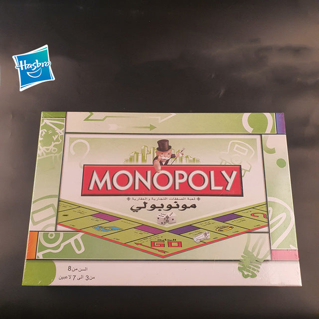 Hasbro Monopoly Fast Trade Real Estate Trading Game Play For Adult Family Gaming Education Toy Chinese Version Many Choices Arabic version - Tophatter Daily Deals
