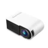 7000 lumens LED Mini Projector Portable Full HD 3D Projector TFT LCD Home Theater Entertainment Projectors Video Multi-media US Plug white - Tophatter Daily Deals