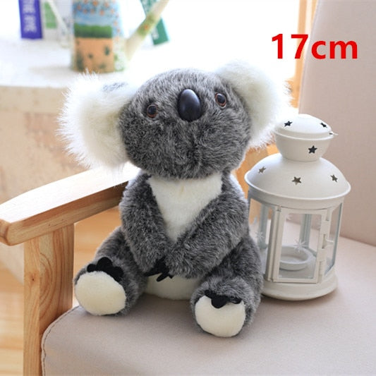 Giant Grey or White Koala Plush Toy Grey - 17cm Animals - Tophatter Daily Deals