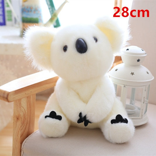 Giant Grey or White Koala Plush Toy White - 28cm Animals - Tophatter Daily Deals