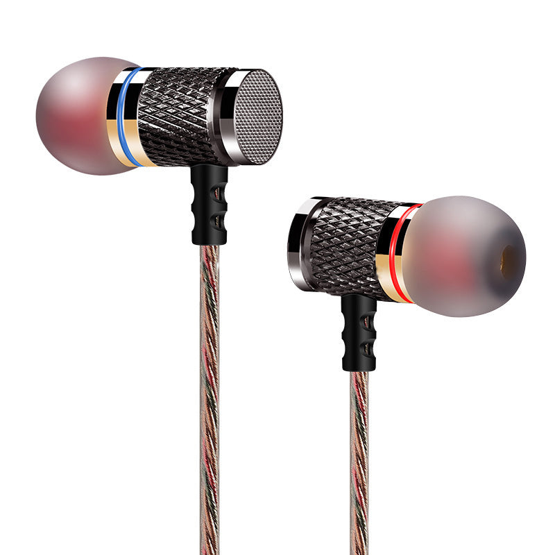 QKZ DM6 Professional In Ear Earphone Metal Heavy Bass Sound Quality Music Earphone China's High-End Brand Headset fone de ouvido - Tophatter Daily Deals