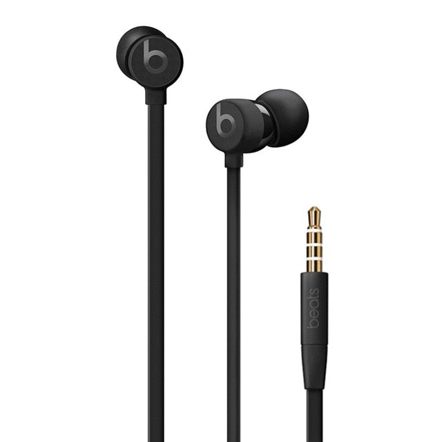 Beats urBeats 2.0 3rd generation Lightning & 3.5mm Plug in-ear Wired Earphone Stereo Sport Headset Earbuds Handsfree with Mic 3.5mm plug black - Tophatter Daily Deals