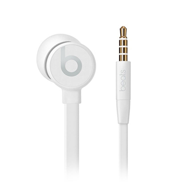 Beats urBeats 2.0 3rd generation Lightning & 3.5mm Plug in-ear Wired Earphone Stereo Sport Headset Earbuds Handsfree with Mic 3.5mm plug white - Tophatter Daily Deals