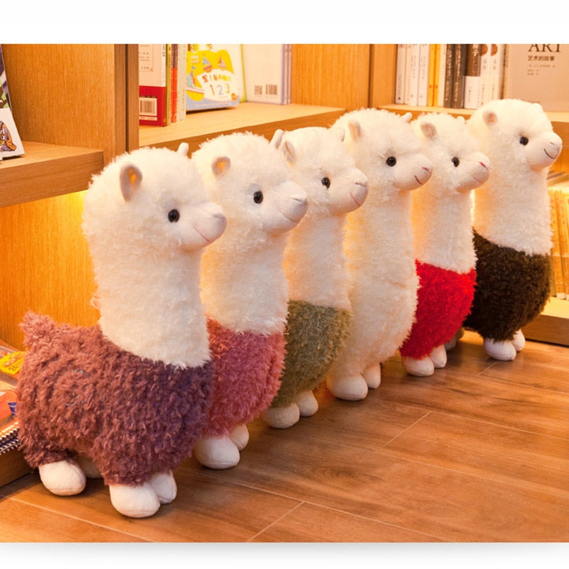 Alpaca Long Neck Plush Toy Animals - Tophatter Daily Deals
