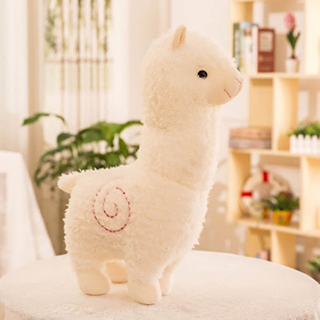 Alpaca Long Neck Plush Toy White Animals - Tophatter Daily Deals