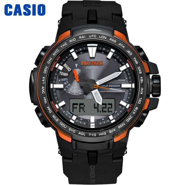 Casio watch men g shock top brand set Waterproof Sport Wrist Watch smart watch digital quartz men watch Relogio Masculino WSDF30 PRW6100Y1P - Tophatter Daily Deals