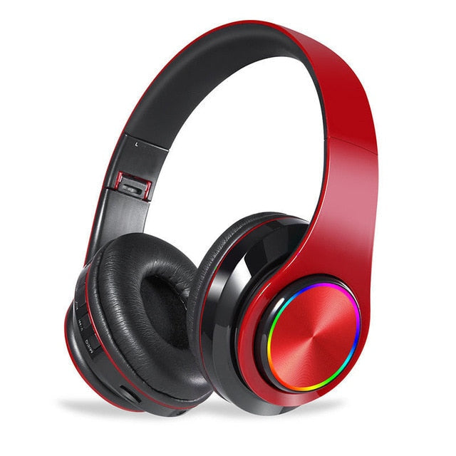 B39 Colorful Light Bluetooth 5.0 Headsets 03 - Tophatter Daily Deals