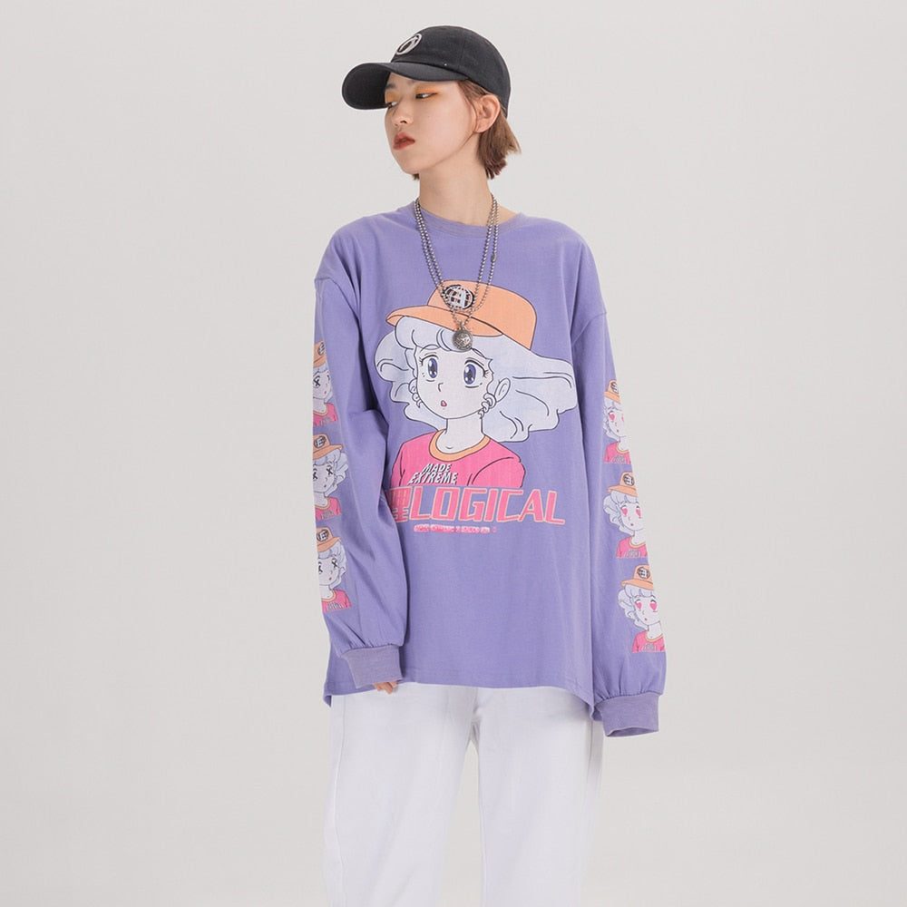 Oversized Sweatshirt Hoodie Creamy Mami Anime Anime - Tophatter Daily Deals