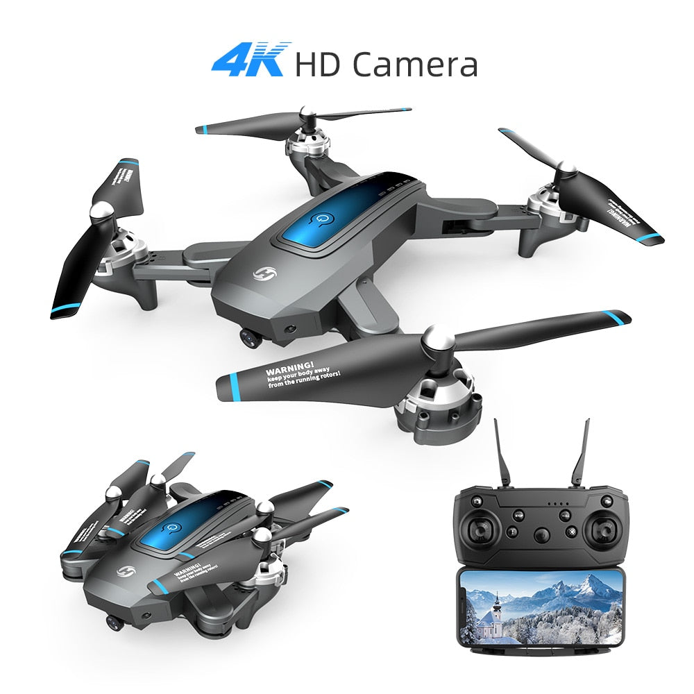 Holy Stone HS240 4K Drone HD Camera Profesional Foldable RC Dron Quadrocopter Quadcopter Drone 200MP 720P for Kids HolyStone - Tophatter Daily Deals