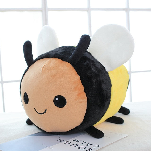 Honey Bee and Ladybug Plush Ladybird Bumblebee Animals - Tophatter Daily Deals
