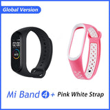 Global Version Xiaomi Mi Band 4 Smart Bracelet Miband 4 Multi language Fitness Wristband 50M 5ATM Waterproof Fitness Smartbrand GB Pink White - Tophatter Daily Deals