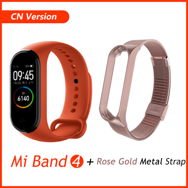 Global Version Xiaomi Mi Band 4 Smart Bracelet Miband 4 Multi language Fitness Wristband 50M 5ATM Waterproof Fitness Smartbrand - Tophatter Daily Deals