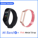 Global Version Xiaomi Mi Band 4 Smart Bracelet Miband 4 Multi language Fitness Wristband 50M 5ATM Waterproof Fitness Smartbrand GB Pink Metal - Tophatter Daily Deals