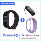 Global Version Xiaomi Mi Band 4 Smart Bracelet Miband 4 Multi language Fitness Wristband 50M 5ATM Waterproof Fitness Smartbrand GB Purple Film - Tophatter Daily Deals