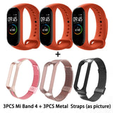 Global Version Xiaomi Mi Band 4 Smart Bracelet Miband 4 Multi language Fitness Wristband 50M 5ATM Waterproof Fitness Smartbrand 3PCS Band add 3 M. 2 - Tophatter Daily Deals