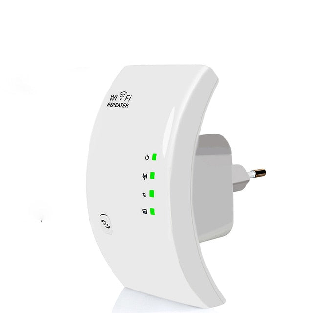 EASYIDEA Wireless WIFI Repeater 300Mbps Wifi Extender Long Range Wi fi Signal Amplifier Wi-fi Booster Access Point Wlan Repiter White - Tophatter Daily Deals