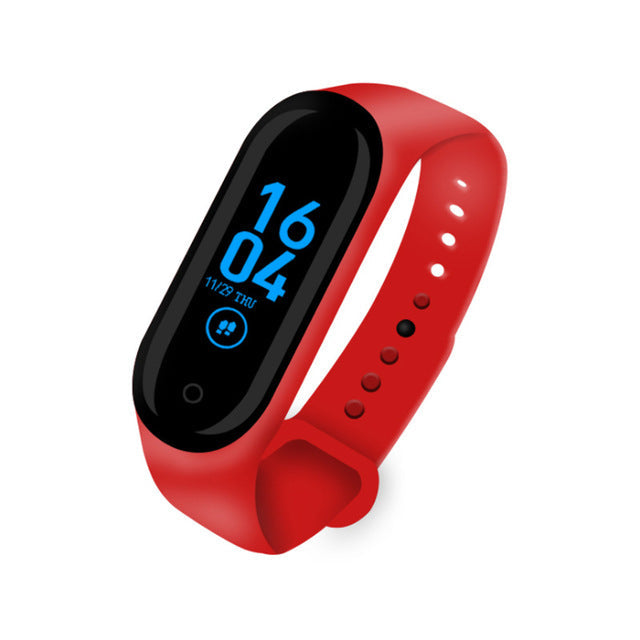 M4 Smart Sport Band Wristband Watch Fitness Activity Tracker Pedometer Heart Rate Monitoring Tracker Blood Pressure Wrist Watch MA3 - Tophatter Daily Deals