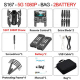 2020 New GPS Drone With Camera 5G WIFI FPV RC Foldable Quadcopter Drone 4K Off-Point Flying Gesture Photos Video Helicopter Toy GPS 5G 1080P 2B - Tophatter Daily Deals
