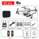 SHAREFUNBAY E88 pro drone 4k HD dual camera visual positioning 1080P WiFi fpv drone height preservation rc quadcopter 4K pro 2B 2 - Tophatter Daily Deals