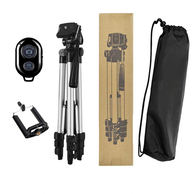 Tripod For Mobile Tripod Camera Dslr Stick Para Bluetooth Stand Monopod Cam Box Photo Holder Table Smartphone Tripod For Camera Modle3 - Tophatter Daily Deals