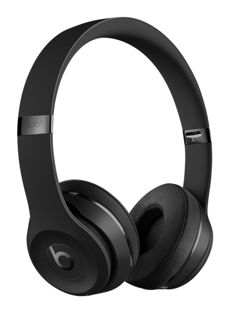 Beats Solo 3 On-Ear Wireless Bluetooth Headphones Gaming Sport Headset Deep Bass Earphone Hands-free with Mic Beats By Dre Solo3 Matte Black - Tophatter Daily Deals