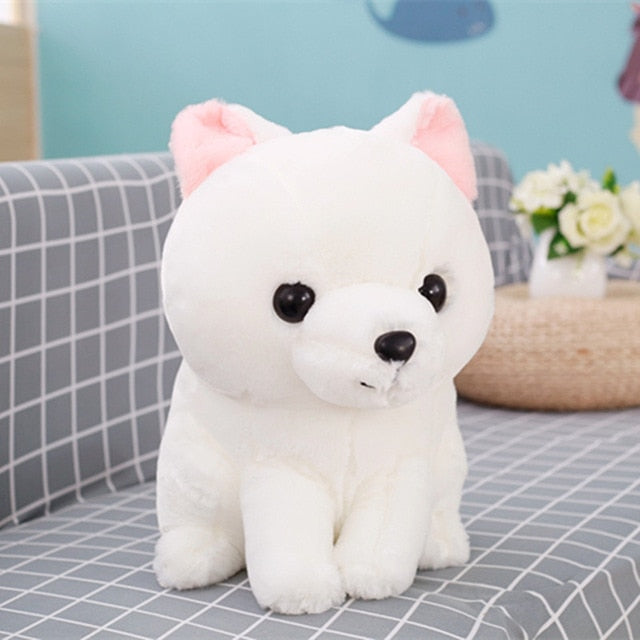Long Tail Snow Fox Plush Stuffed Toy White Animals - Tophatter Daily Deals