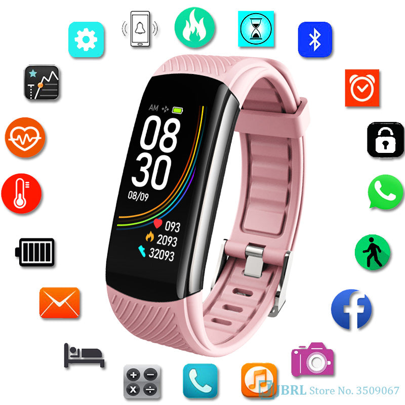 Fashion Sport Smart Watch Women Men Ladies Wrist Watch For Andriod Ios Smart Clock Fitness Tracker Waterproof Smartwatch hours - Tophatter Daily Deals