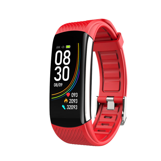 Fashion Sport Smart Watch Women Men Ladies Wrist Watch For Andriod Ios Smart Clock Fitness Tracker Waterproof Smartwatch hours red - Tophatter Daily Deals