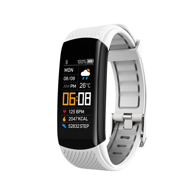 Fashion Sport Smart Watch Women Men Ladies Wrist Watch For Andriod Ios Smart Clock Fitness Tracker Waterproof Smartwatch hours white 1 - Tophatter Daily Deals