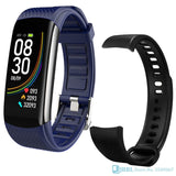 Fashion Sport Smart Watch Women Men Ladies Wrist Watch For Andriod Ios Smart Clock Fitness Tracker Waterproof Smartwatch hours blue add strap - Tophatter Daily Deals