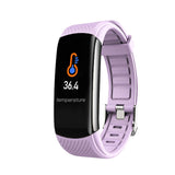 Fashion Sport Smart Watch Women Men Ladies Wrist Watch For Andriod Ios Smart Clock Fitness Tracker Waterproof Smartwatch hours C6T purple - Tophatter Daily Deals