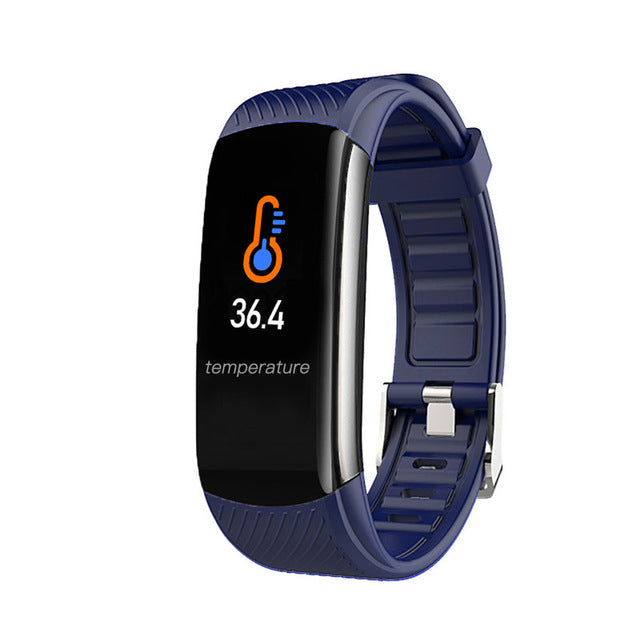 Fashion Sport Smart Watch Women Men Ladies Wrist Watch For Andriod Ios Smart Clock Fitness Tracker Waterproof Smartwatch hours C6T blue - Tophatter Daily Deals