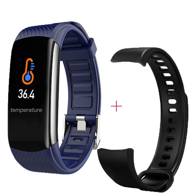 Fashion Sport Smart Watch Women Men Ladies Wrist Watch For Andriod Ios Smart Clock Fitness Tracker Waterproof Smartwatch hours C6T b1 add strap - Tophatter Daily Deals