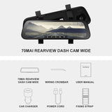 2020 New 9.35 Inch Full Screen 70mai Rearview Dash Cam Wide 1080P Auto Cam 130FOV 70mai Mirror Car Recorder Stream Media Car DVR 70mai Dash cam Wide - Tophatter Daily Deals