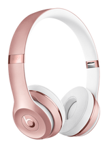 Beats Solo 3 Wireless Bluetooth Headphones Solo3 Gaming Sport Headset Deep Bass Earphone Hands-free with Mic Fast Charge Rose gold - Tophatter Daily Deals