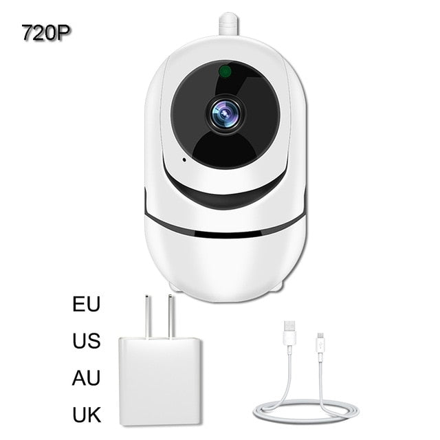 WiFi Baby Monitor With Camera 1080P HD Video Baby Sleeping Nanny Cam Two Way Audio Night Vision Home Security Babyphone Camera 720P - Tophatter Daily Deals