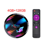 H96 Max X3 Smart TV Box Android 9.0 4GB RAM 32GB/64GB/128GB Amlogic S905X3 TVBox 2.4G/5G WIFI BT4.0 1000M 4K Media player H96Max 4GB 128GB - Tophatter Daily Deals