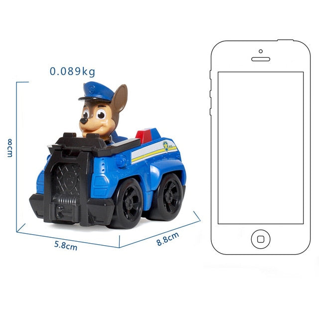Paw Patrol Dog Puppy Patrol car Patrulla Canina toys Action Figures Model Toy Chase Marshall Ryder Vehicle Car Kids Toy 1 - Tophatter Daily Deals