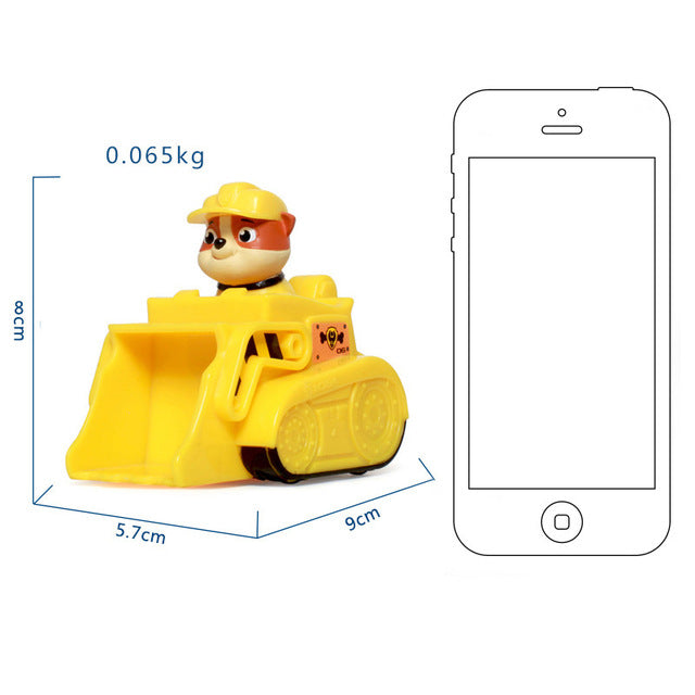 Paw Patrol Dog Puppy Patrol car Patrulla Canina toys Action Figures Model Toy Chase Marshall Ryder Vehicle Car Kids Toy 5 - Tophatter Daily Deals