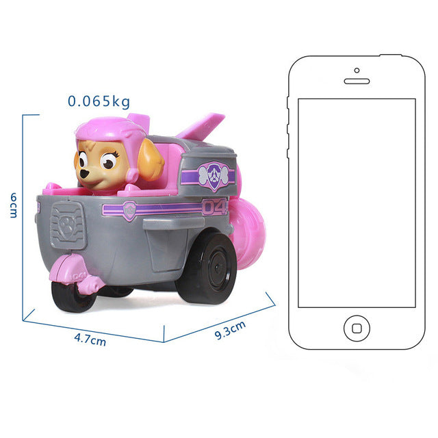 Paw Patrol Dog Puppy Patrol car Patrulla Canina toys Action Figures Model Toy Chase Marshall Ryder Vehicle Car Kids Toy 6 - Tophatter Daily Deals
