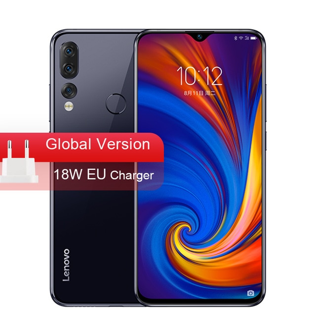 Global Version Lenovo Z5s Snapdragon 710 Octa Core 64GB 128GB SmartPhone Face ID 6.3 AI Triple Rear Camera Android P Cellphone Standard Package 4GB 64GB Gray EU - Tophatter Daily Deals