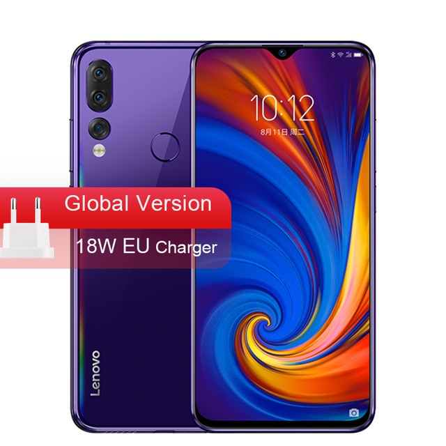 Global Version Lenovo Z5s Snapdragon 710 Octa Core 64GB 128GB SmartPhone Face ID 6.3 AI Triple Rear Camera Android P Cellphone Standard Package 4GB 64GB Blue EU - Tophatter Daily Deals