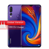 Global Version Lenovo Z5s Snapdragon 710 Octa Core 64GB 128GB SmartPhone Face ID 6.3 AI Triple Rear Camera Android P Cellphone Standard Package 4GB 64GB Blue EU - Tophatter Daily Deals