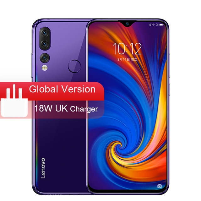 Global Version Lenovo Z5s Snapdragon 710 Octa Core 64GB 128GB SmartPhone Face ID 6.3 AI Triple Rear Camera Android P Cellphone Standard Package 6GB 128GB Blue UK - Tophatter Daily Deals