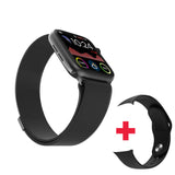 W68 Smart Watch Men Series 5 Full Touch WristBand IP67 Fitness Tracker Bracelet Heart Rate Monitor SmartWatch Women VS W58 Iwo12 bk steel A bk silica - Tophatter Daily Deals