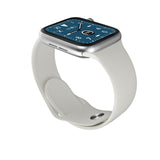 W68 Smart Watch Men Series 5 Full Touch WristBand IP67 Fitness Tracker Bracelet Heart Rate Monitor SmartWatch Women VS W58 Iwo12 Silver silica - Tophatter Daily Deals