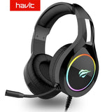 HAVIT Gaming Headset PC USB 3.5mm Wired XBOX / PS4 Headsets with 50MM Driver, Surround Sound & HD Microphone for Computer Laptop - Tophatter Daily Deals